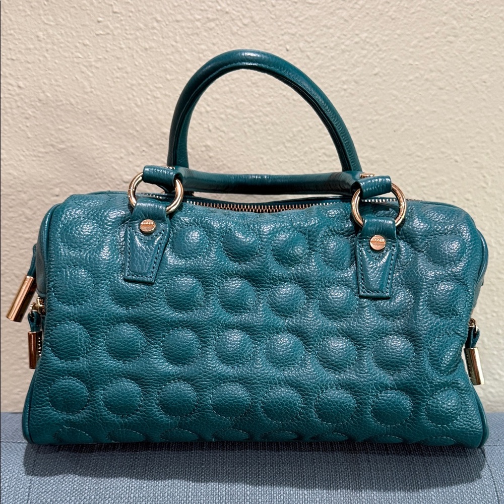 BODHI BAG SOFT BUBBLE SPEEDY SATCHEL // EMERALD